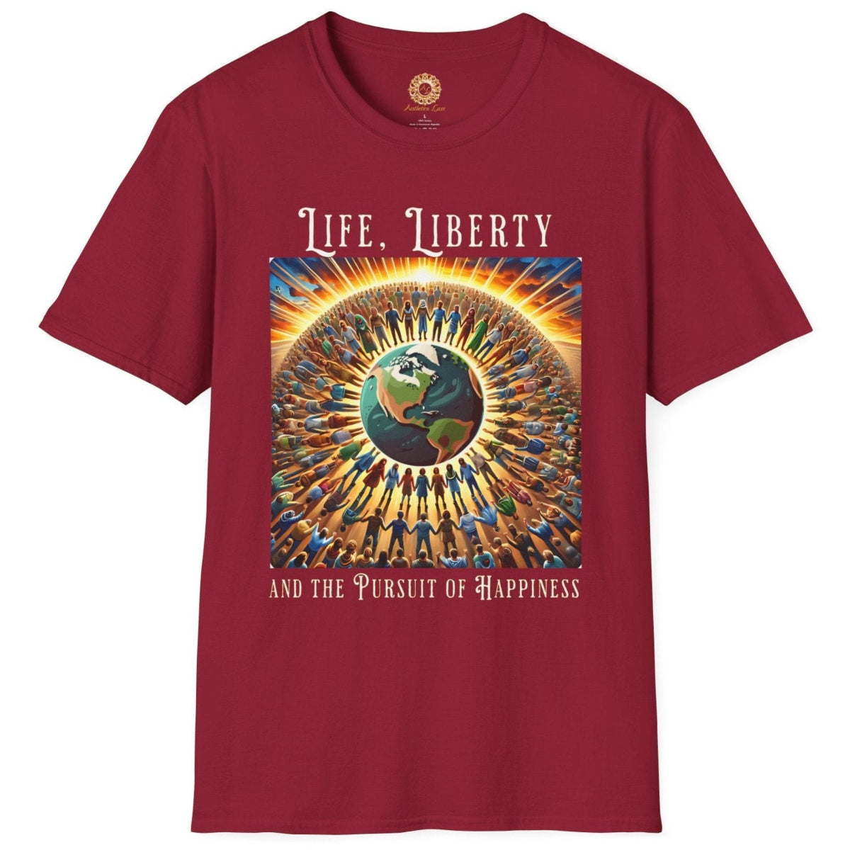 Life, Liberty, and the Pursuit of Happiness Unisex Softstyle T-Shirt