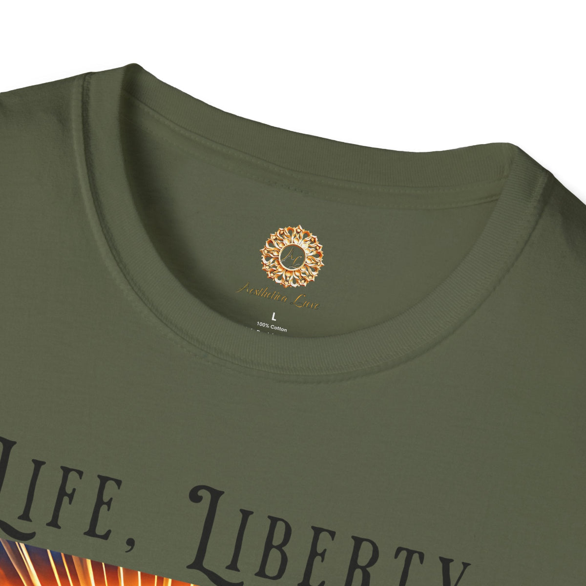 Life Liberty and the Pursuit of Happiness Unisex Softstyle T-Shirt