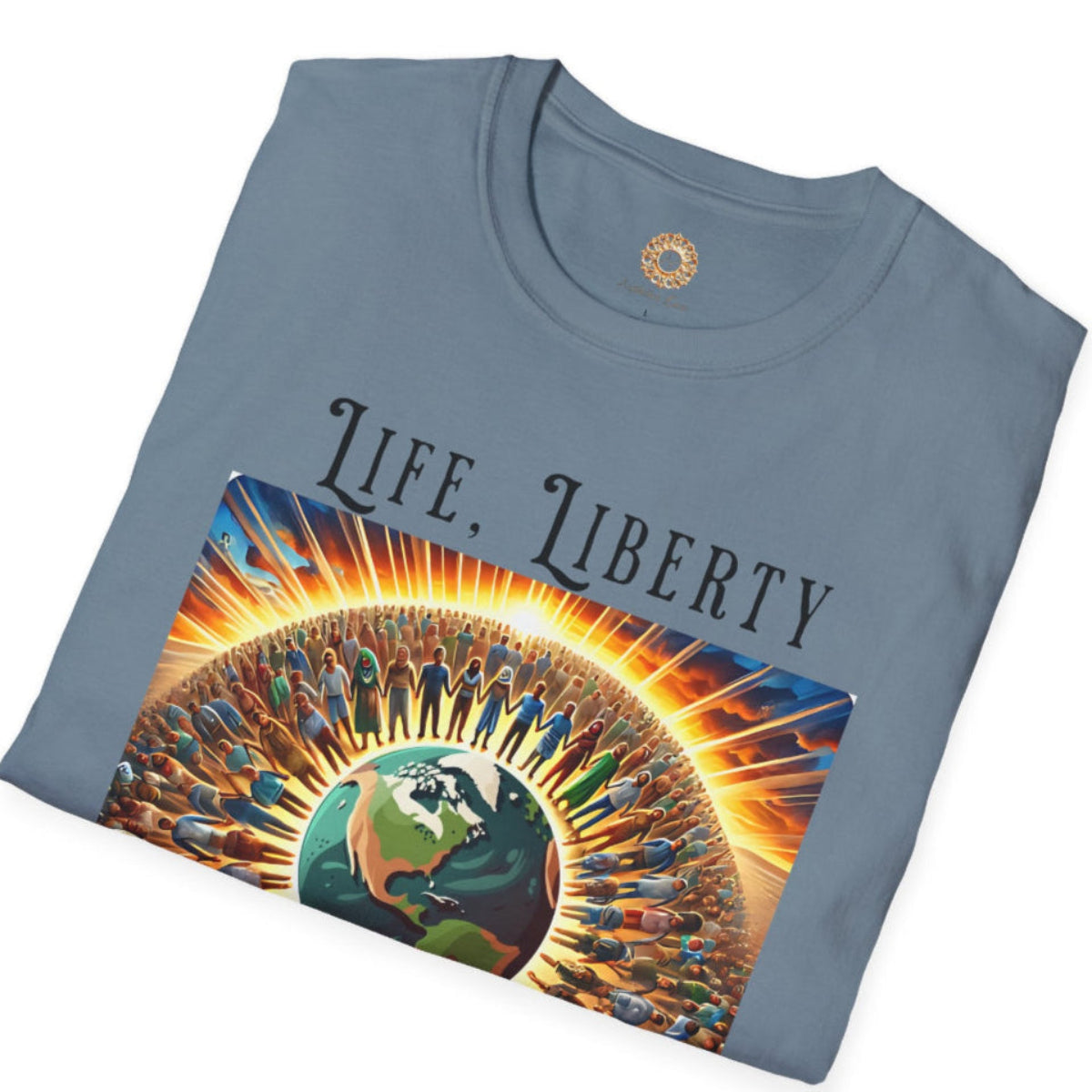 Life Liberty and the Pursuit of Happiness Unisex Softstyle T-Shirt