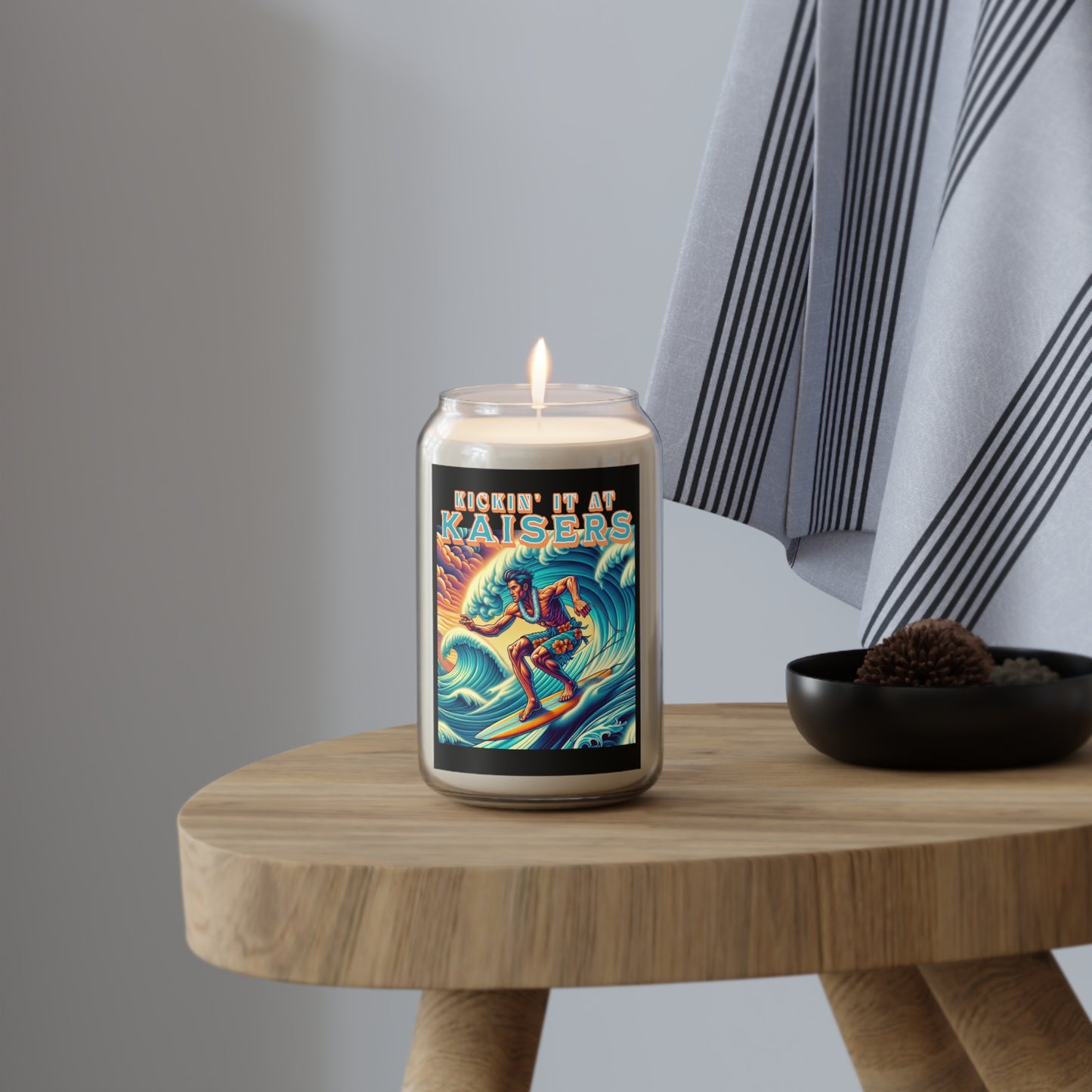 Scented Candle - Kickin' It at Kaisers Surfer's Candle 13.75 oz