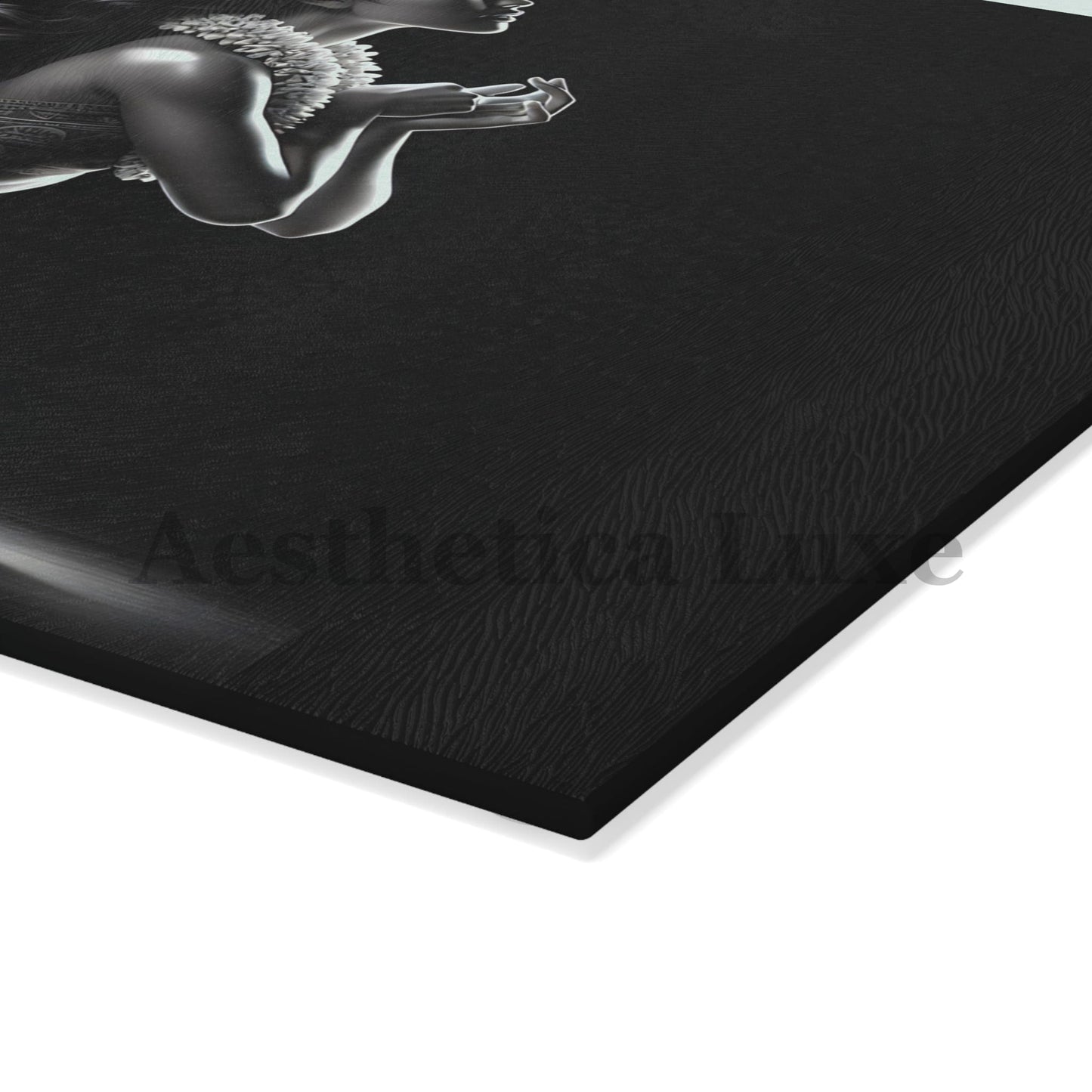 Hawaiian Grace Glass Cutting Board - Elegant Kitchen Decor for Inspiration and Celebration