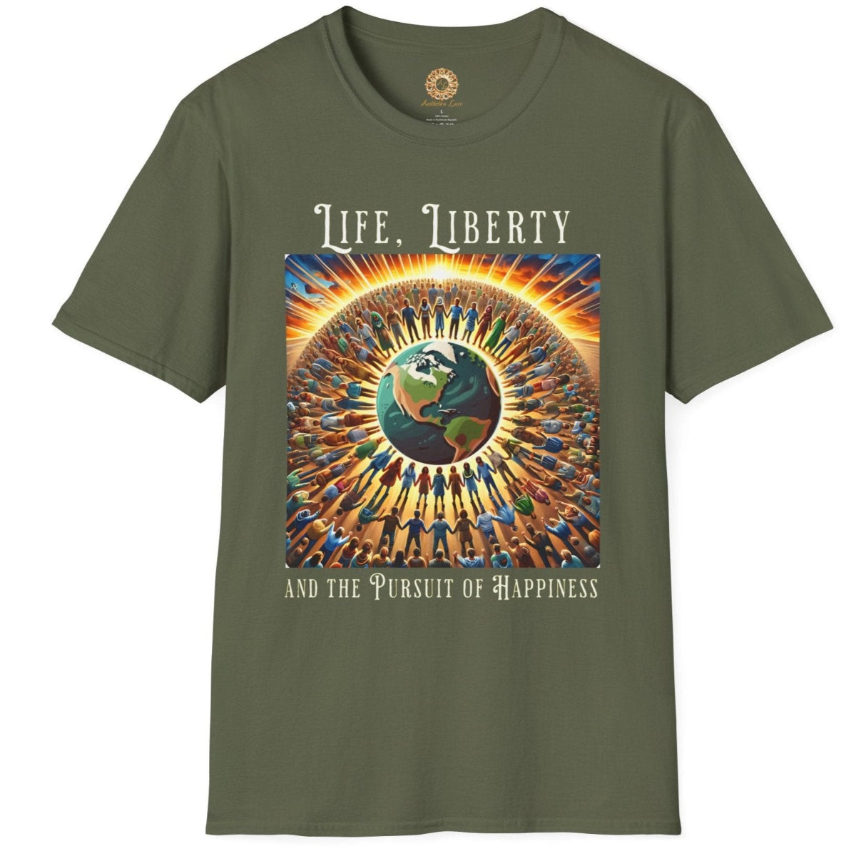 Life, Liberty, and the Pursuit of Happiness Unisex Softstyle T-Shirt