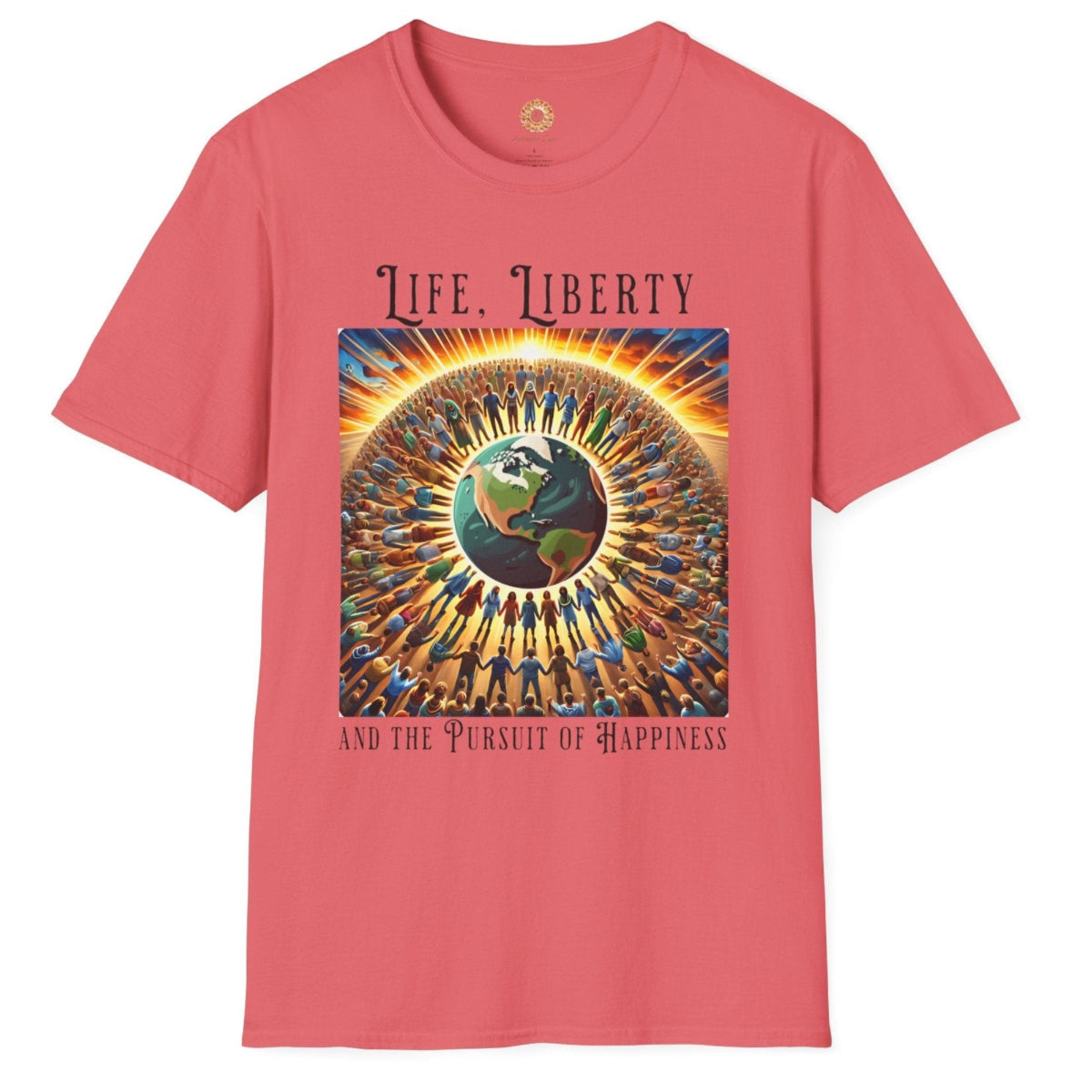 Life Liberty and the Pursuit of Happiness Unisex Softstyle T-Shirt