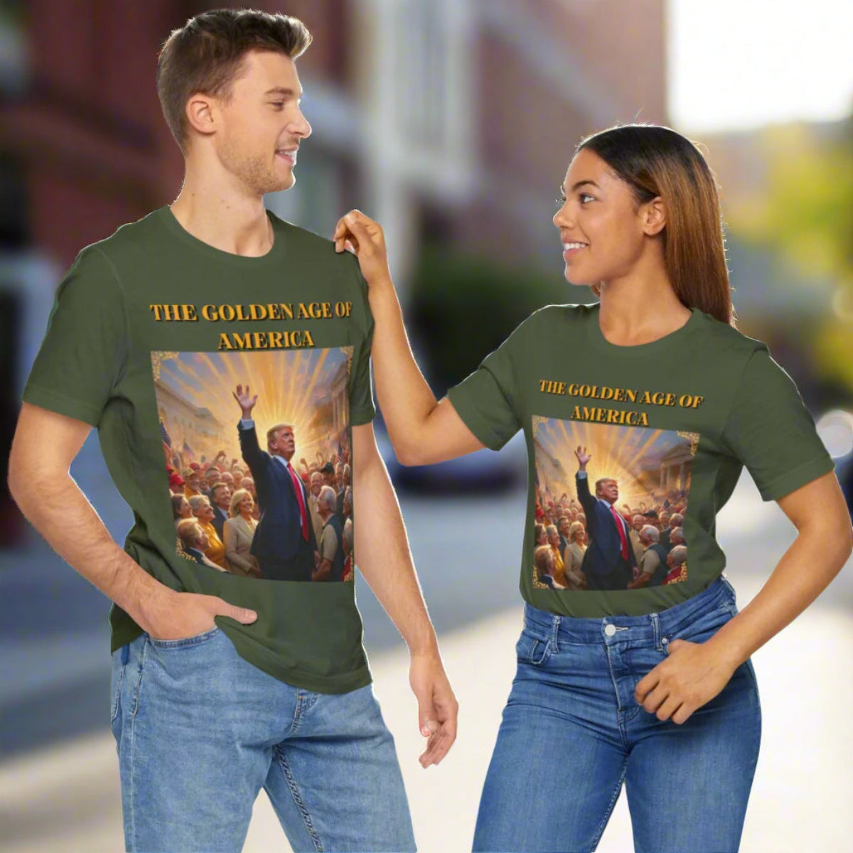 Golden Age of America Trump 47th President T-Shirt