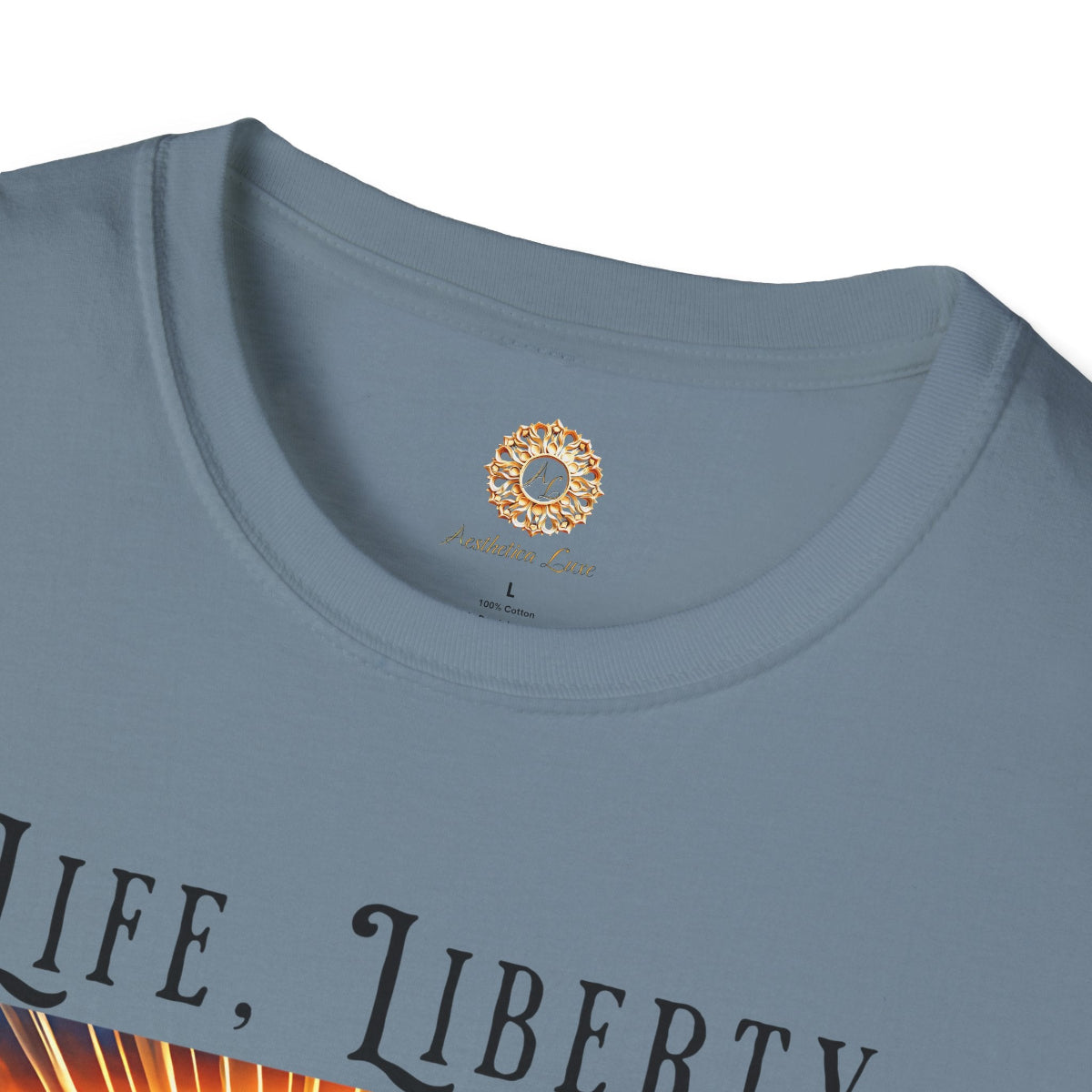 Life Liberty and the Pursuit of Happiness Unisex Softstyle T-Shirt