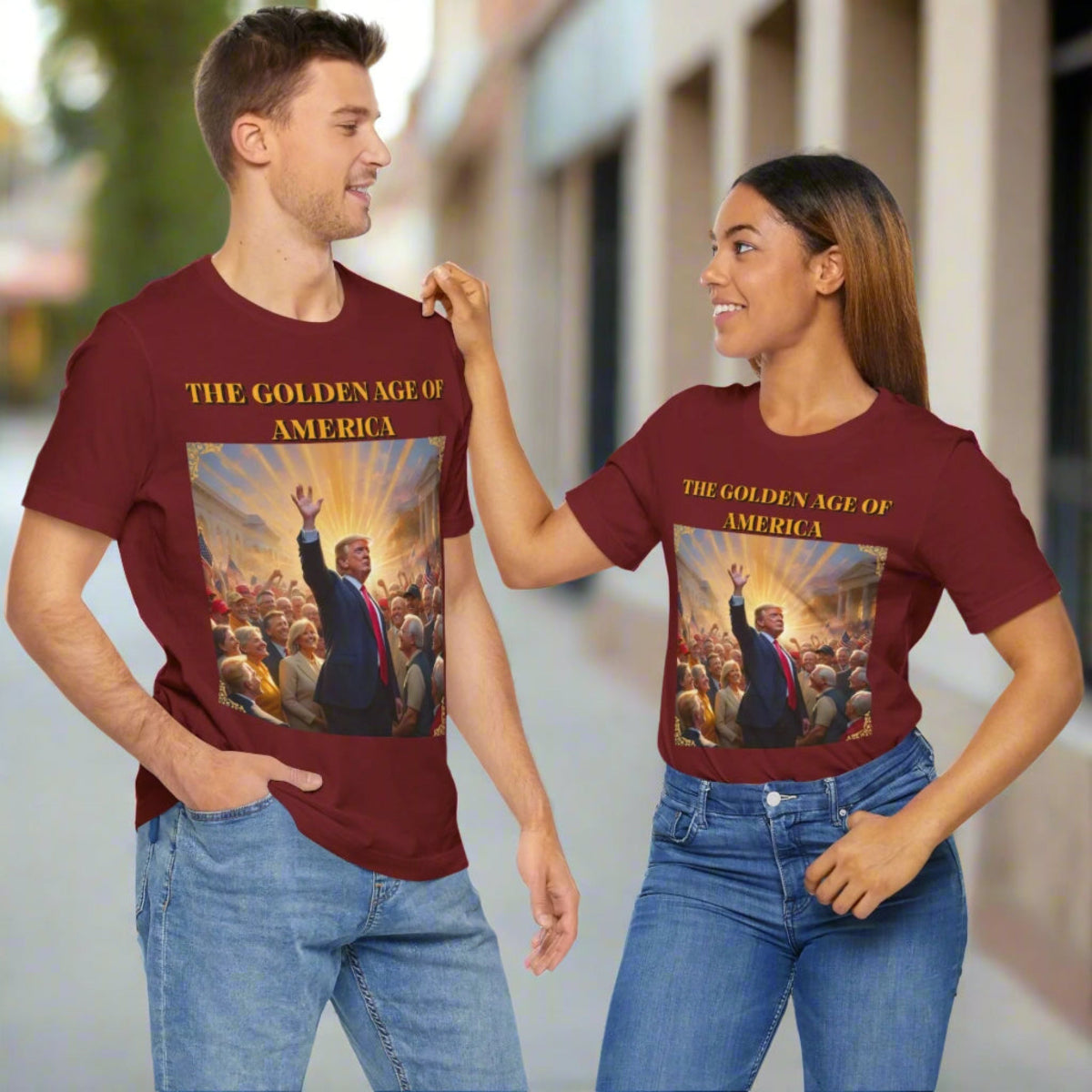 Golden Age of America Trump 47th President T-Shirt