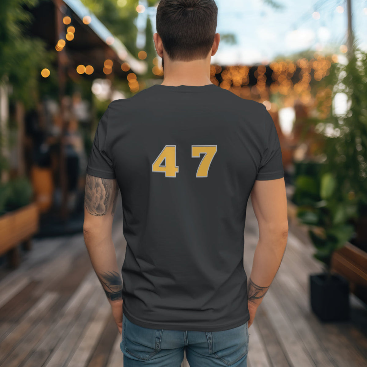 The Golden Age of America/ 47 Unisex Jersey Short Sleeve Tee