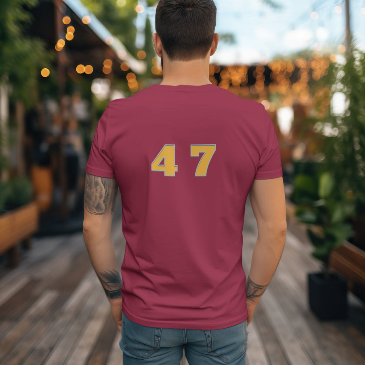 The Golden Age of America/ 47 Unisex Jersey Short Sleeve Tee