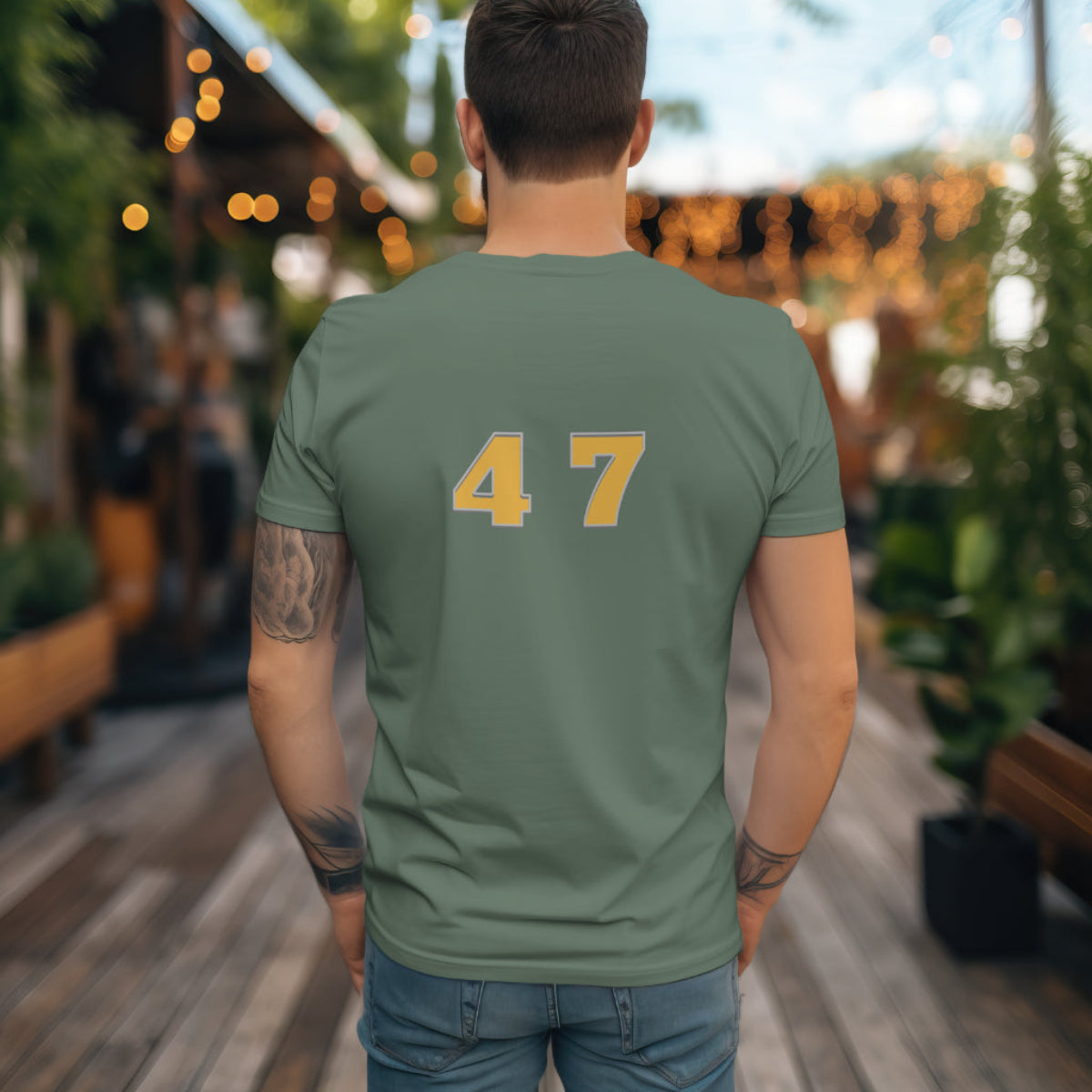The Golden Age of America/ 47 Unisex Jersey Short Sleeve Tee