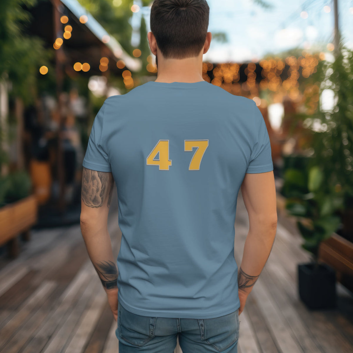 The Golden Age of America/ 47 Unisex Jersey Short Sleeve Tee