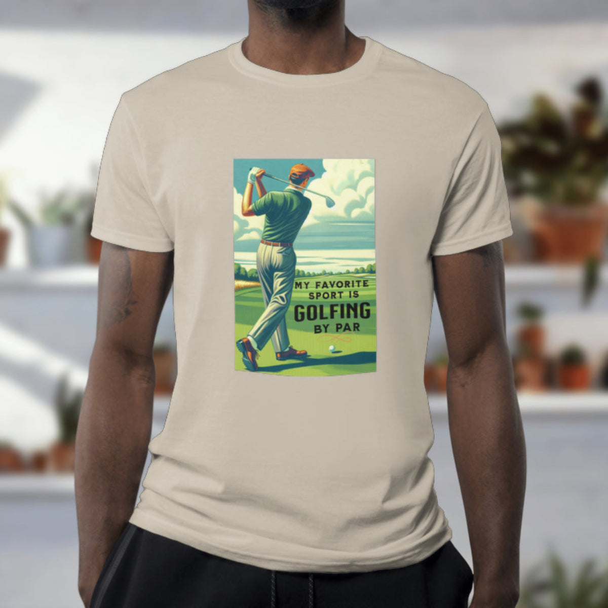 My Favorite Sport is Golfing by Par Unisex Softstyle T-Shirt