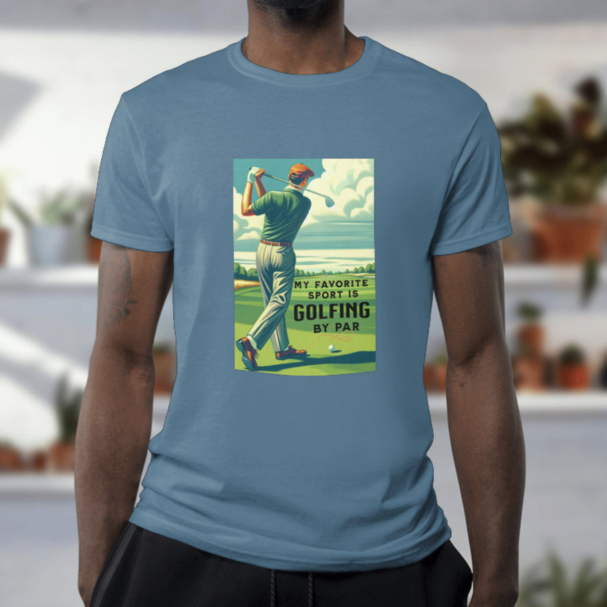 My Favorite Sport is Golfing by Par Unisex Softstyle T-Shirt