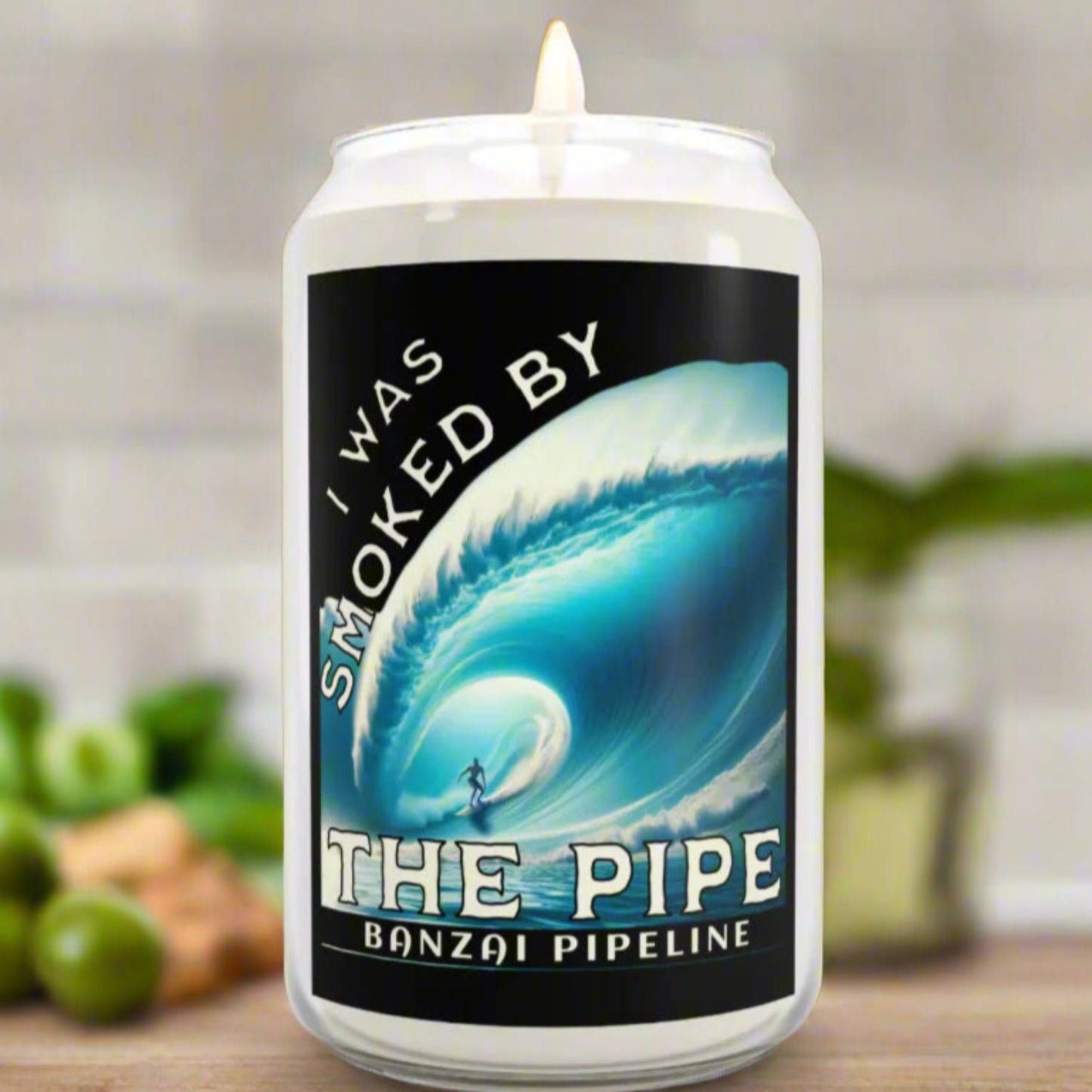 Scented Candle - Banzai Pipeline Surfing Theme - 13.75oz