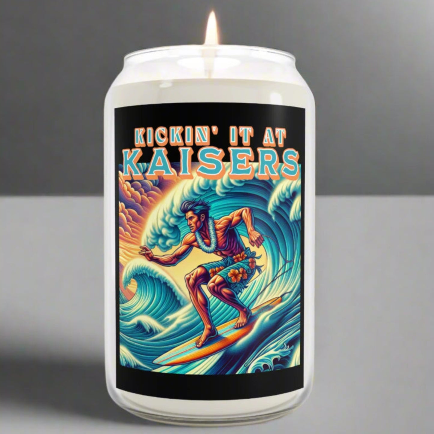 Scented Candle - Kickin' It at Kaisers Surfer's Candle 13.75 oz