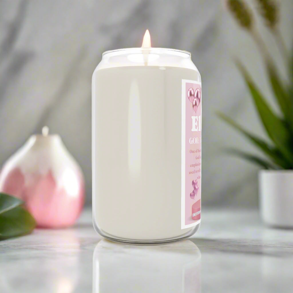 Elohim Candle, names of God series 13.75oz Scented Soy Candle
