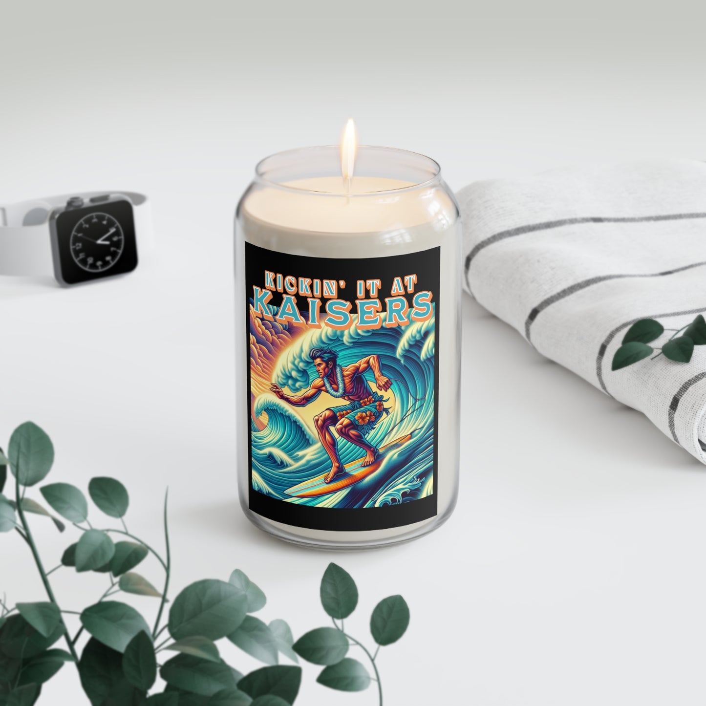 Scented Candle - Kickin' It at Kaisers Surfer's Candle 13.75 oz