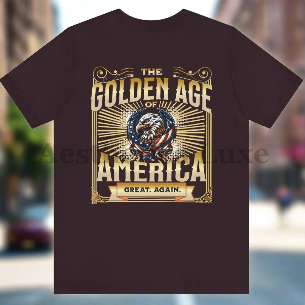 The Golden Age of America, Great Again patriotic Eagle TShirt