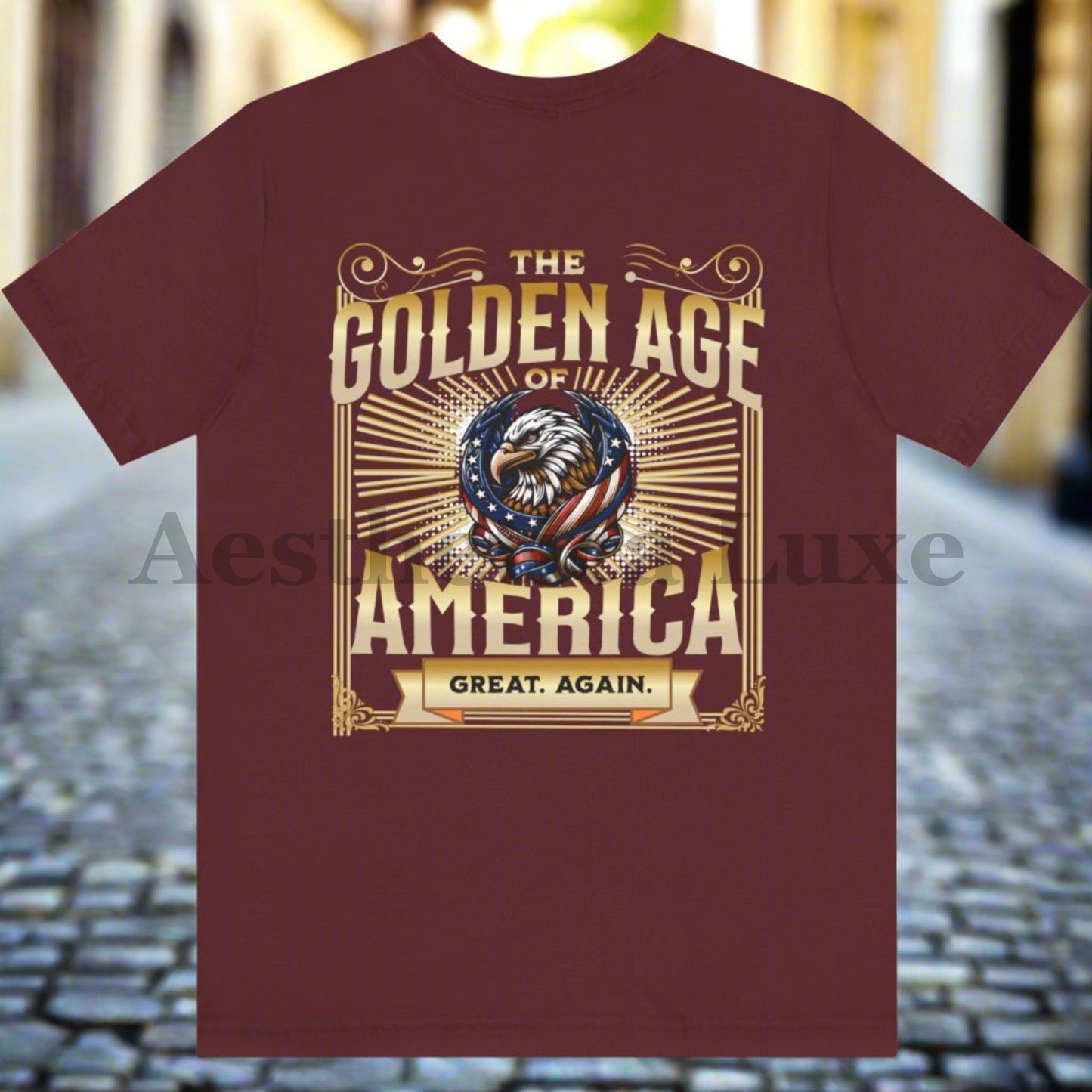 The Golden Age of America, Great Again patriotic Eagle TShirt