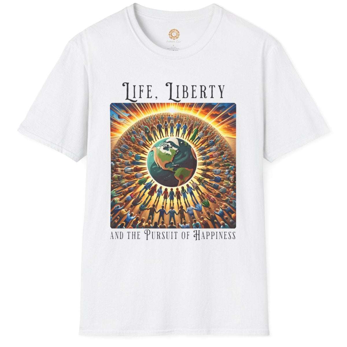 Life Liberty and the Pursuit of Happiness Unisex Softstyle T-Shirt