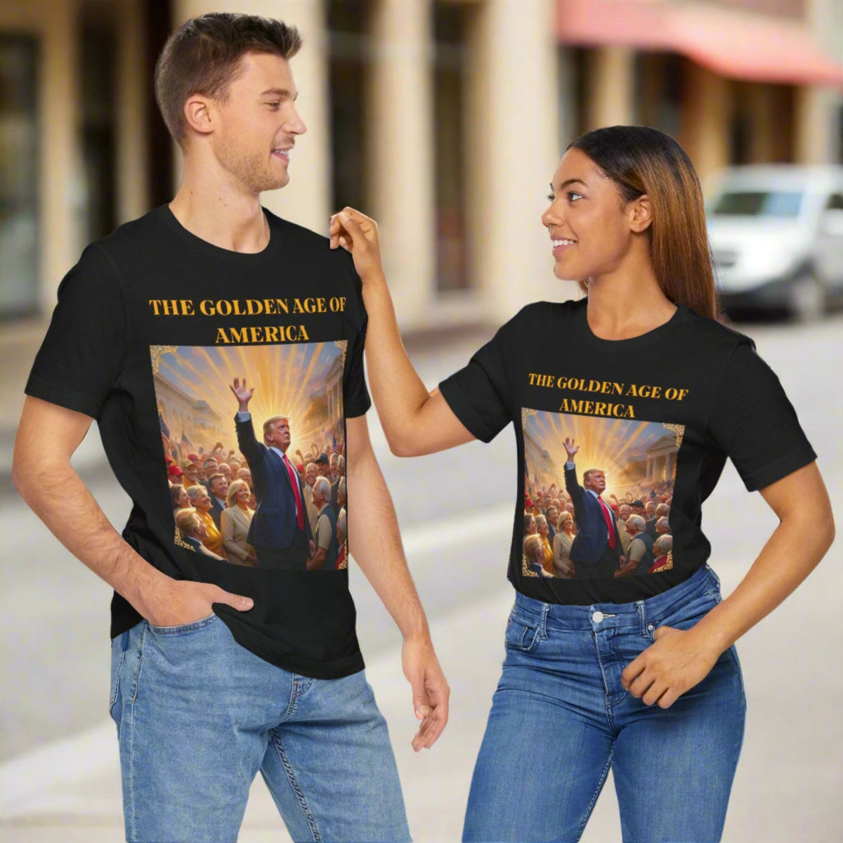 Golden Age of America Trump 47th President T-Shirt