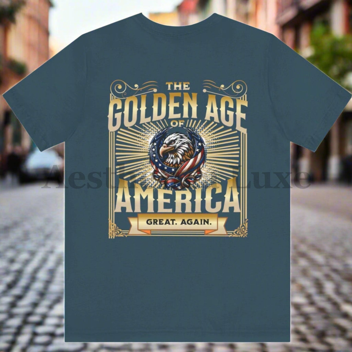 The Golden Age of America, Great Again patriotic Eagle TShirt