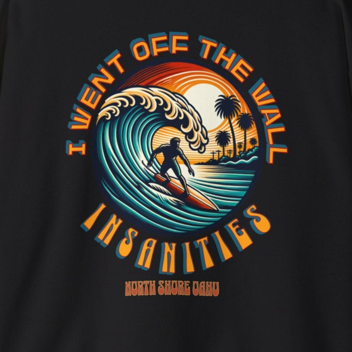 I Went Off the Wall, Insanities Unisex Heavy Blend™ Crewneck Sweatshirt