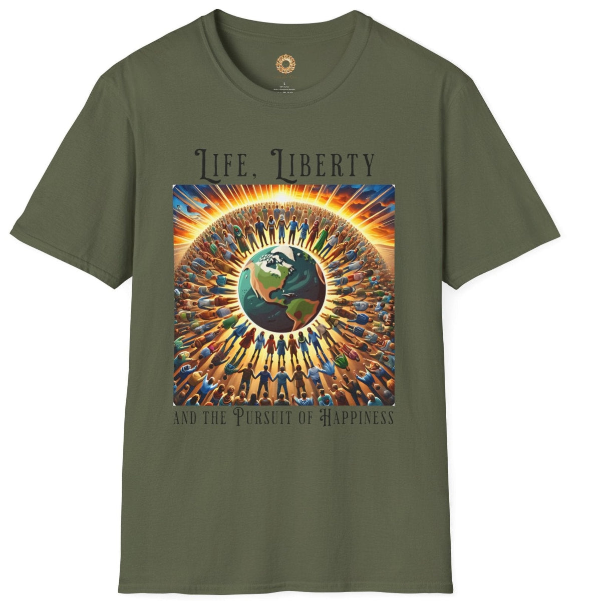 Life Liberty and the Pursuit of Happiness Unisex Softstyle T-Shirt