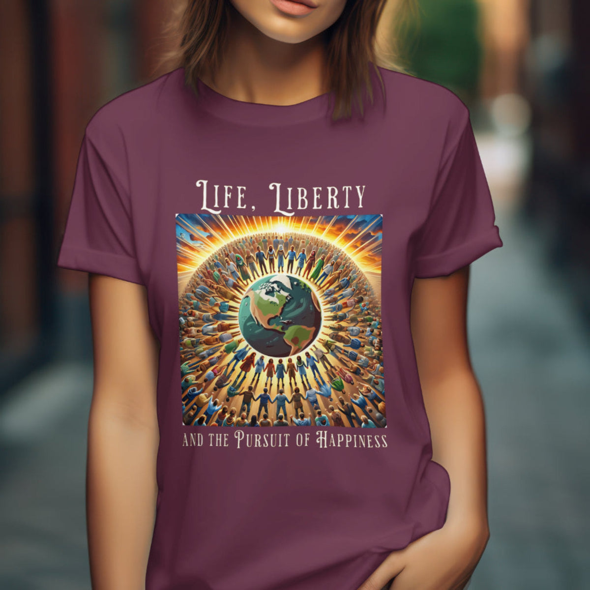 Life, Liberty, and the Pursuit of Happiness Unisex Softstyle T-Shirt