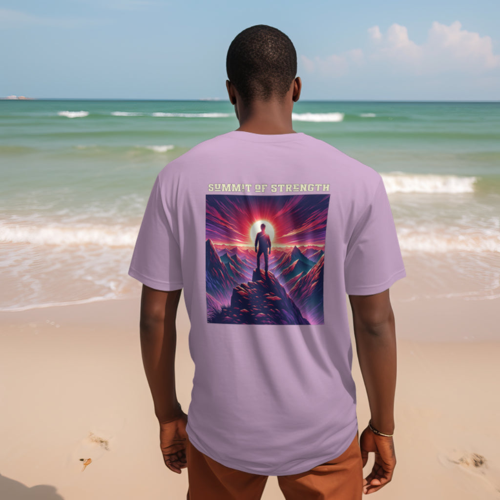 The Summit of Strength Unisex Jersey Short Sleeve Tee