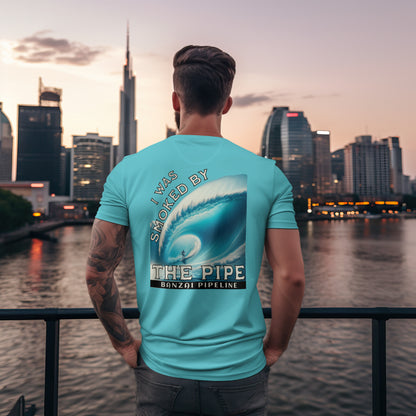 Surfer's Paradise T-Shirt - I was Smoked by the Pipe, Banzai Pipeline