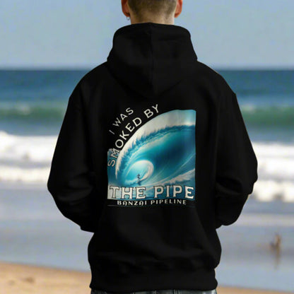 Banzai Pipeline Unisex Sweatshirt, I was smoked by the Pipe, Hoodie for Surfers, Beach Lovers, Surfing Gift, Pipeline Wave Apparel