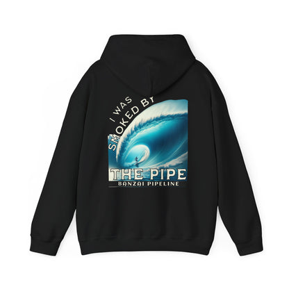 Banzai Pipeline Unisex Sweatshirt, I was smoked by the Pipe, Hoodie for Surfers, Beach Lovers, Surfing Gift, Pipeline Wave Apparel