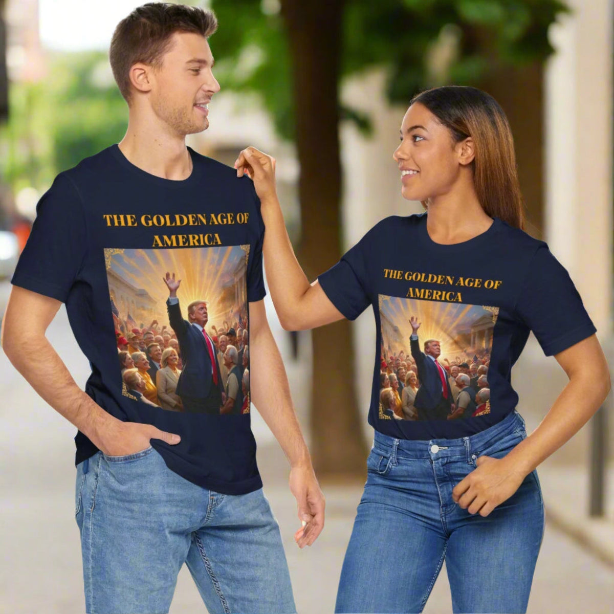 Golden Age of America Trump 47th President T-Shirt